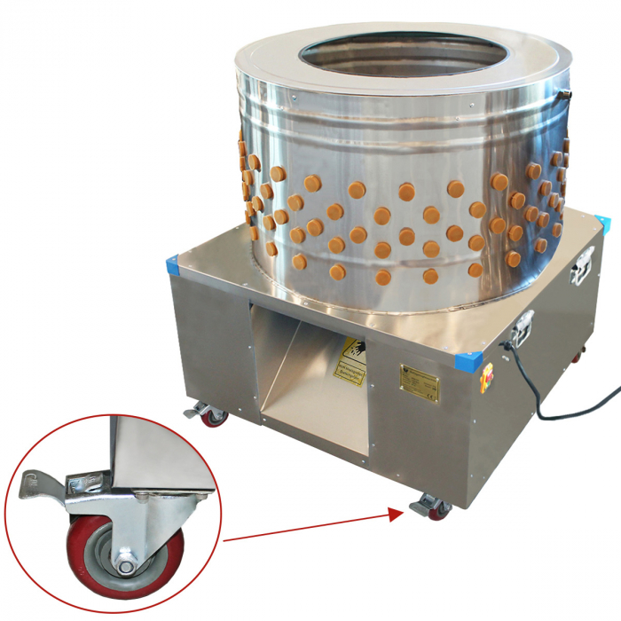 Deplumator pasari din inox BRM1600, pui, rate si gaini [2]