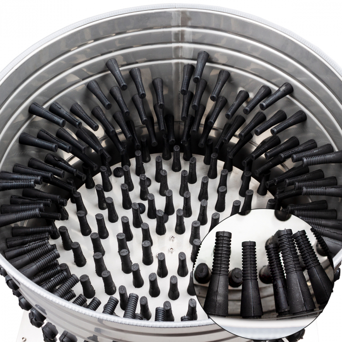 Deplumator pasari Premium din inox BKBRM-30P, gaste si curcani [4]
