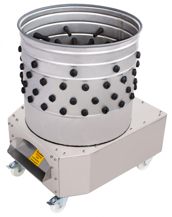 Deplumator pasari Premium din inox BKBRM-7P, pui, rate si gaini [6]