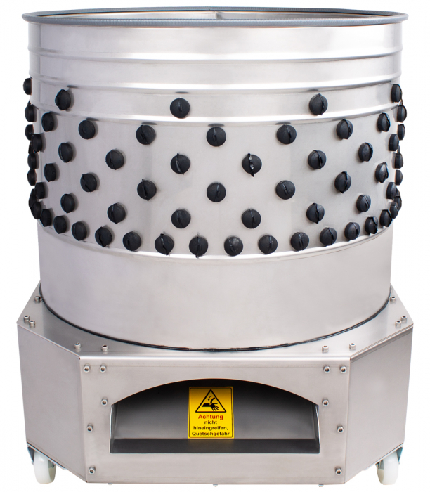 Deplumator pasari Premium din inox BKBRM-30P, gaste si curcani [7]