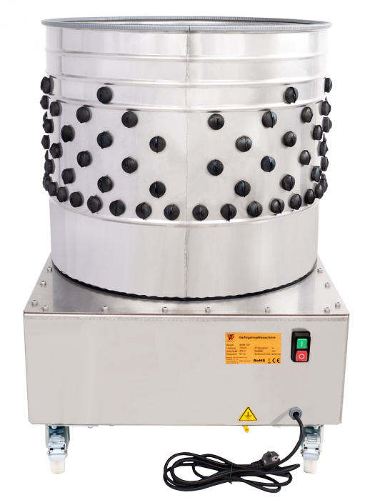 Deplumator pasari Premium din inox BKBRM-10P, pui,rate si gaini [6]