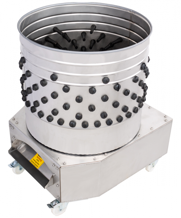 Deplumator pasari Premium din inox BKBRM-10P, pui,rate si gaini [7]