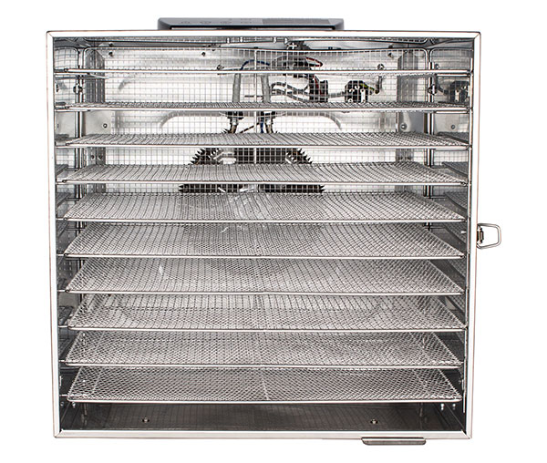 Deshidrator pentru alimente din inox cu 10 grilaje, 230V, 1kW, BDA-15 [6]