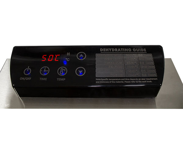 Deshidrator pentru alimente din inox cu 10 grilaje, 230V, 1kW, BDA-15 [7]