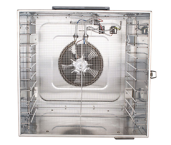 Deshidrator pentru alimente din inox cu 10 grilaje, 230V, 1kW, BDA-15 [5]