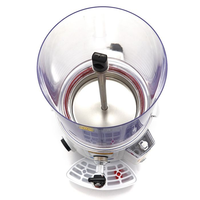 Dispenser ciocolata calda 10 litri alb cu functie de amestecare [5]