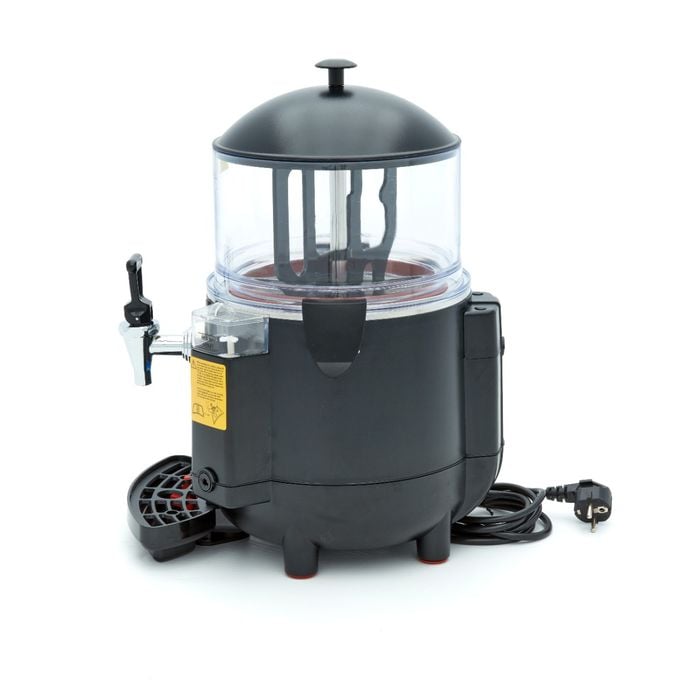 Dispenser ciocolata calda 5 litri negru de masa cu robinet detasabil [8]