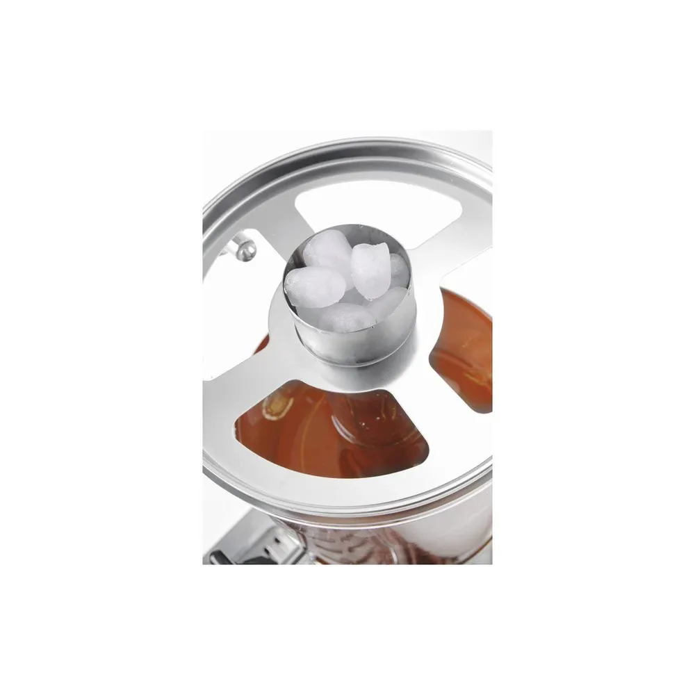 Dispenser suc 2x8L, 16 litri, inox, racire cu gheata [3]