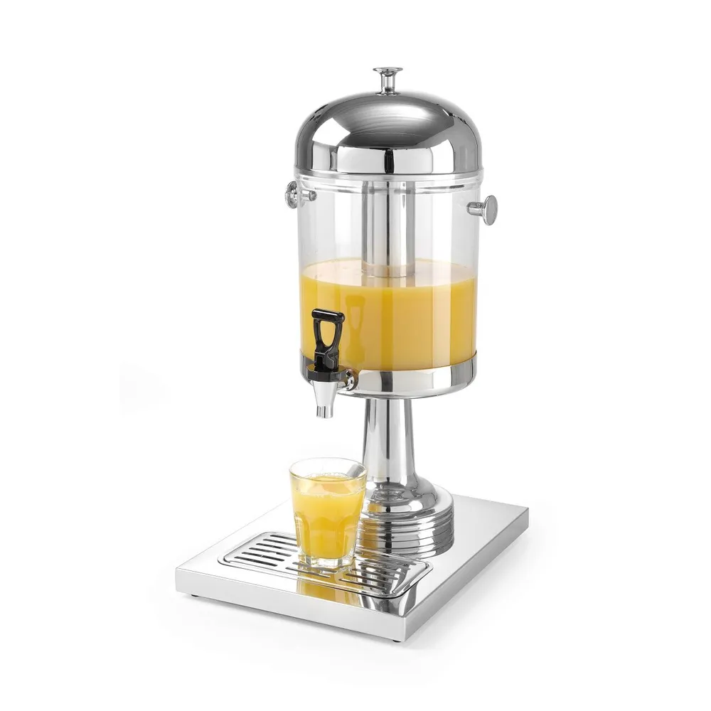 Dispenser suc 8 litri, suport inox, racire cu cuburi gheata [2]