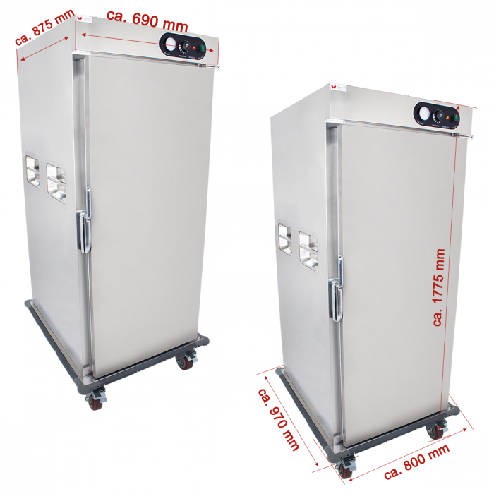 Dulap cald inox 11 grilaje BWHS-11 [5]