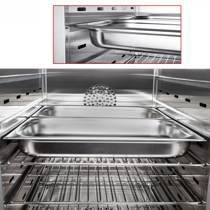 Dulap cald inox 11 grilaje BWHS-11 [6]