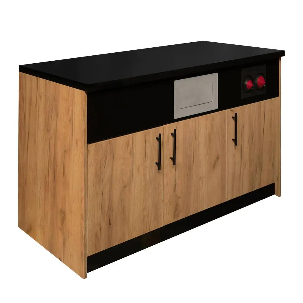 Dulap expresoare cafea 92cm, stejar kraft [3]