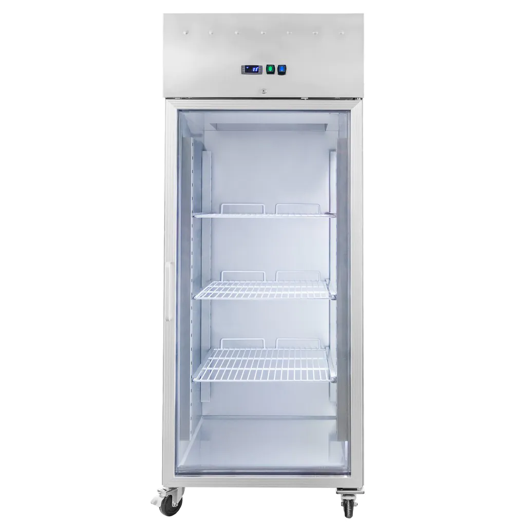 Dulap frigorific cu usa de sticla 685 litri, 74cm, 2 usi [6]
