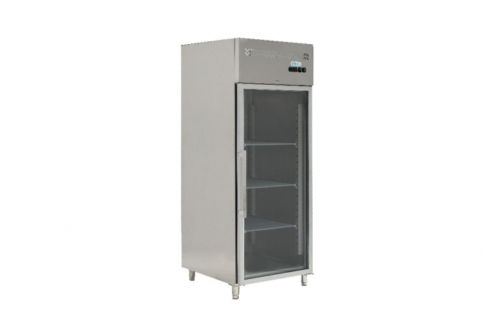 Dulap frigorific cu usa din sticla, GN2/1, 650 litri, -2+8°C FORCOLD [2]