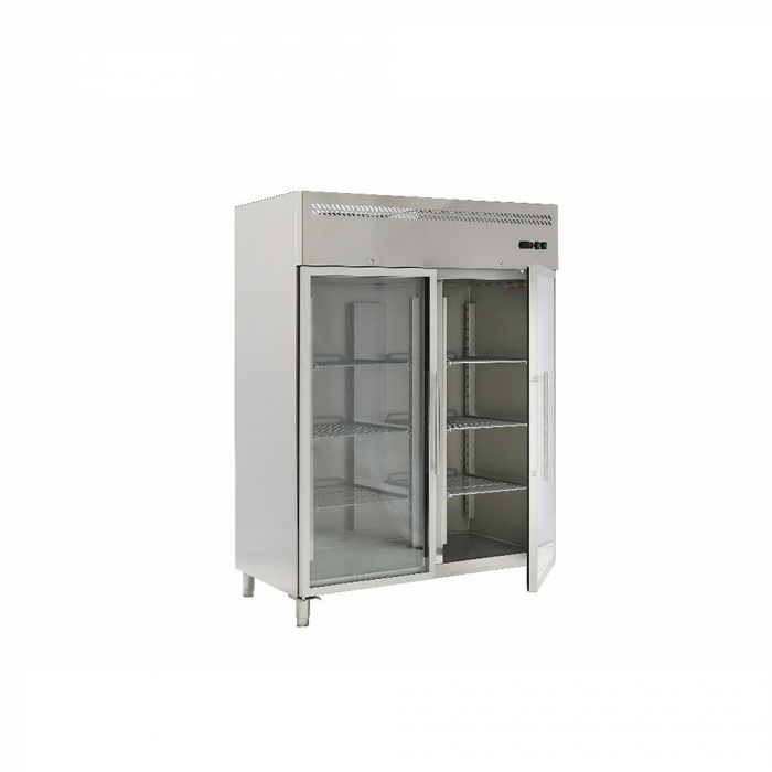 Dulap frigorific cu usi din sticla, GN2/1, 1300 litri, -2+8°C FORCOLD [1]
