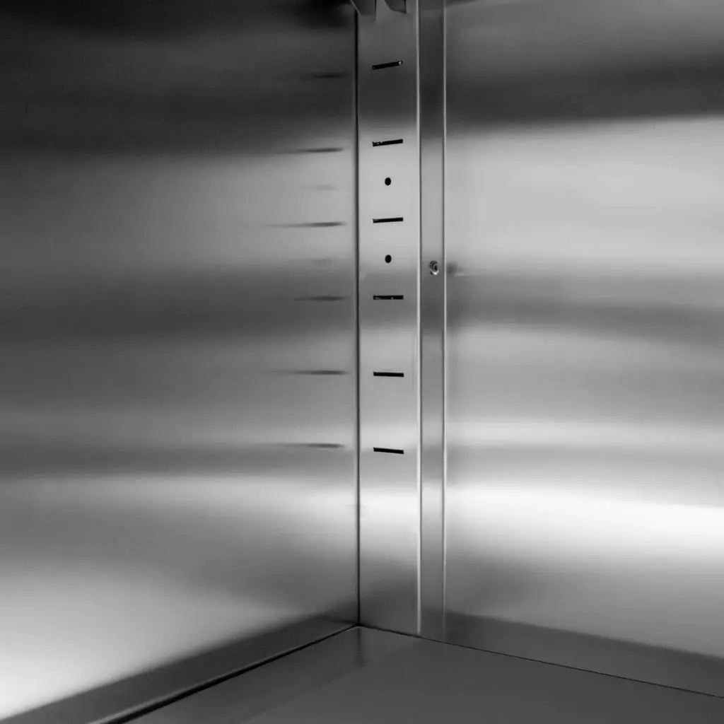 Dulap inox 2 usi 80x60x180cm [5]