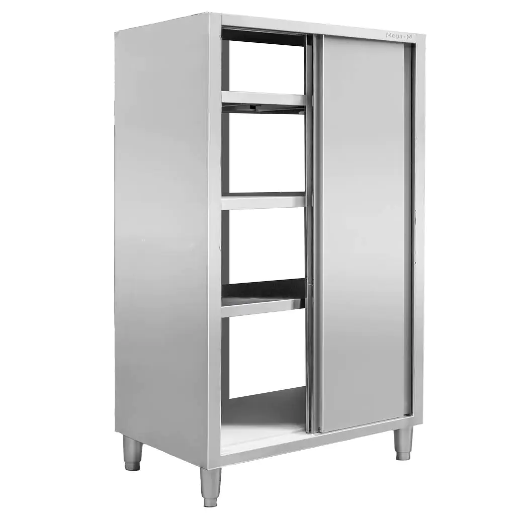 Dulap inox cu usi glisante 100x60x180cm [4]