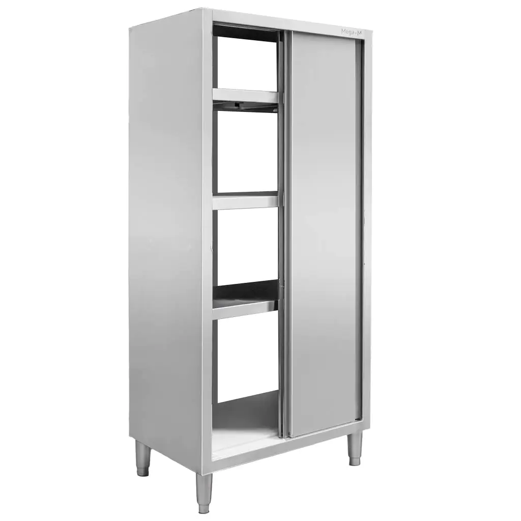 Dulap inox cu usi glisante 80x50x200cm [5]