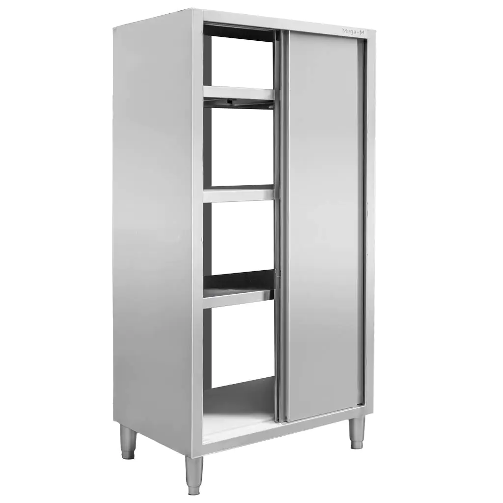 Dulap inox cu usi glisante 80x60x180cm [3]