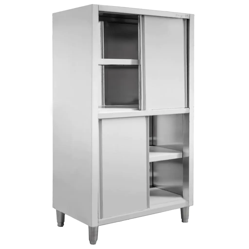 Dulap inox cu usi glisante, fata/verso 100x50x180cm [2]