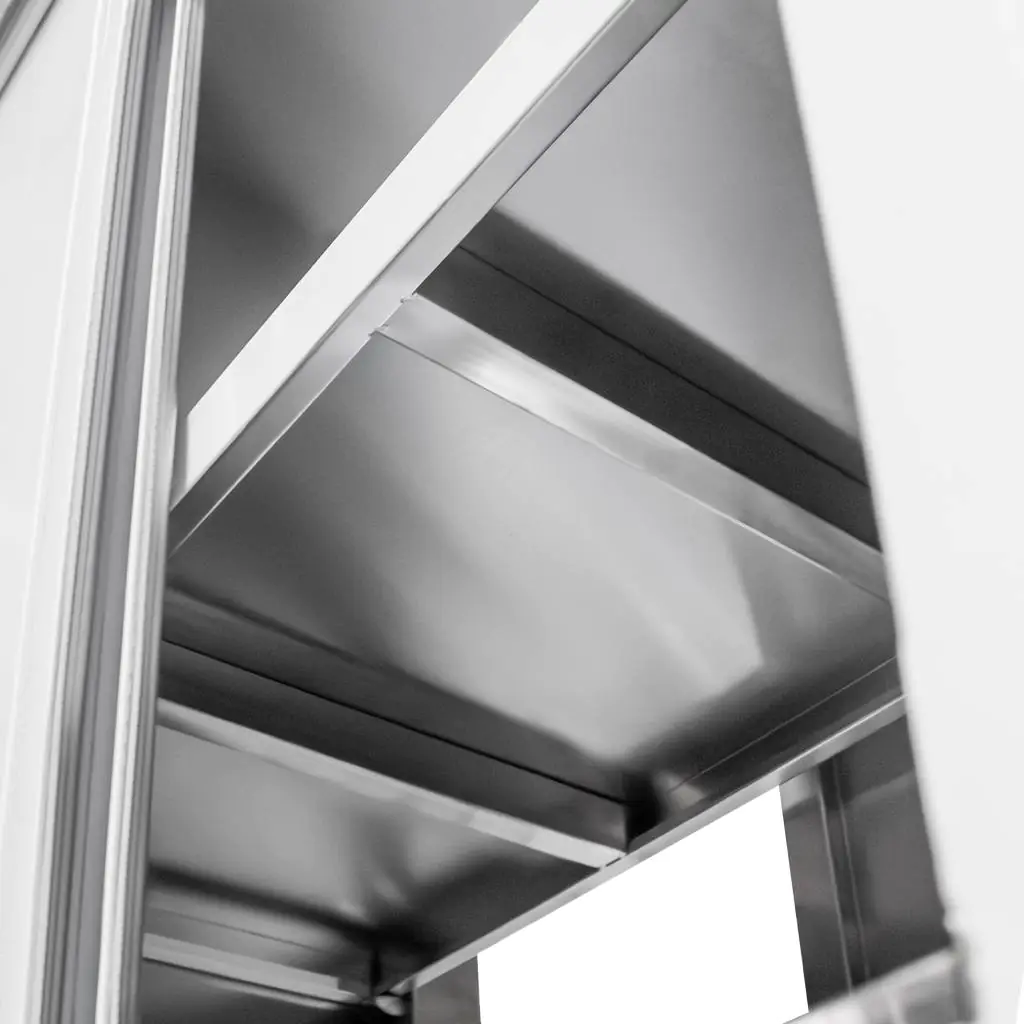 Dulap inox cu usi glisante, fata/verso 100x50x180cm [3]