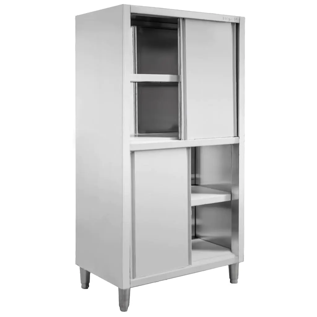 Dulap inox cu usi glisante, fata/verso 100x50x200cm [2]