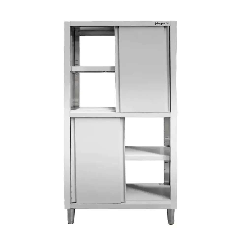 Dulap inox cu usi glisante, fata/verso 100x50x200cm [1]