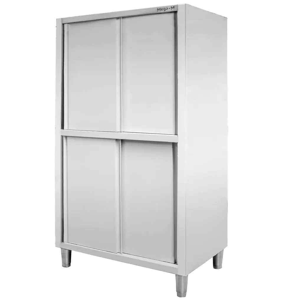 Dulap inox cu usi glisante, fata/verso 100x60x180cm [4]