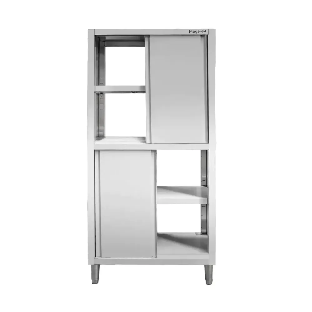 Dulap inox cu usi glisante, fata/verso 80x50x180cm [1]