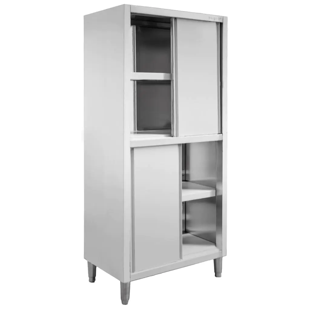 Dulap inox cu usi glisante, fata/verso 80x50x200cm [2]