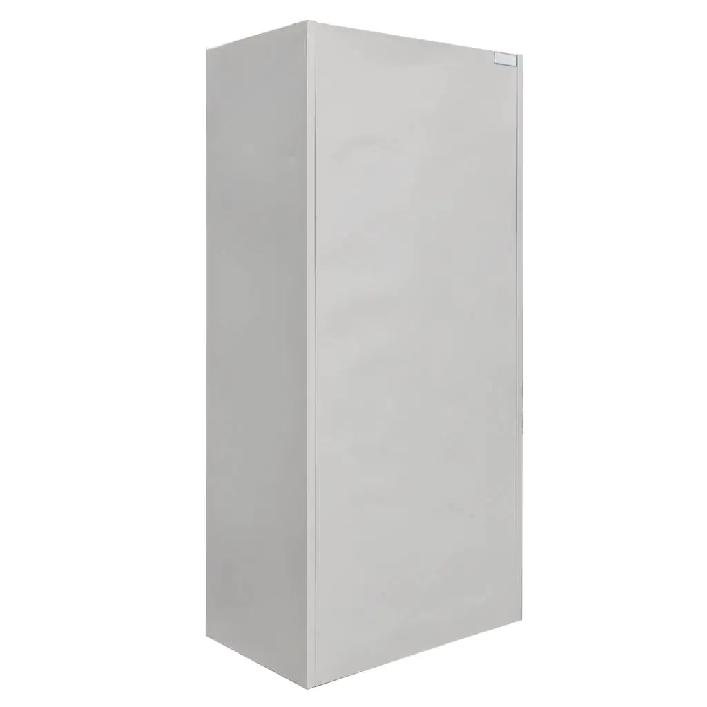 Dulap vestiar 2 usi, cu rafturi, 80x50x180cm [4]