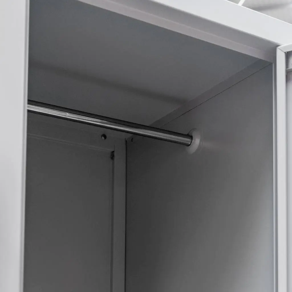 Dulap vestiar cu casete 4 usi, gri, 80x50x180cm [5]