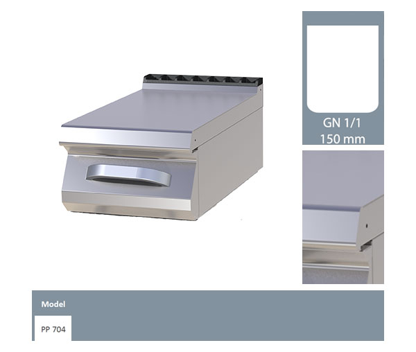 Element neutru GN 1/1 de banc, linia 700, PP704 [2]