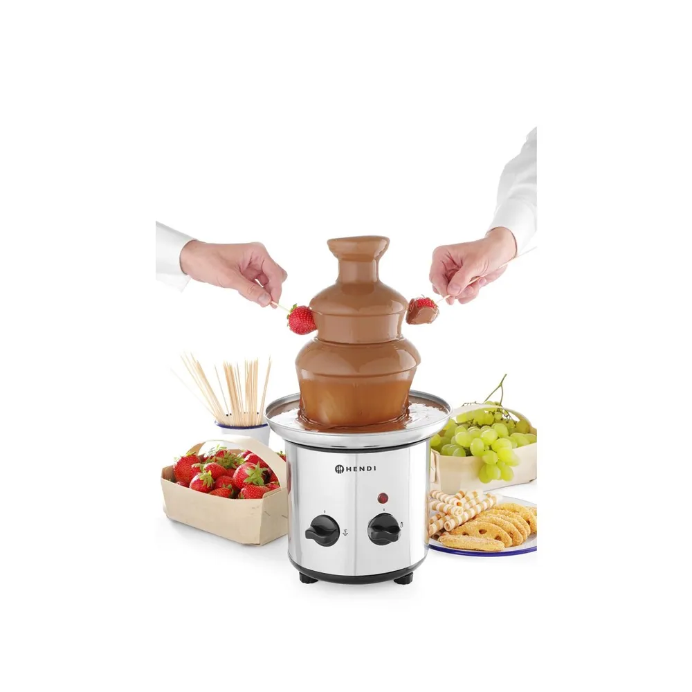 Fantana de ciocolata mini, inox, ø210x390mm, 250W [3]