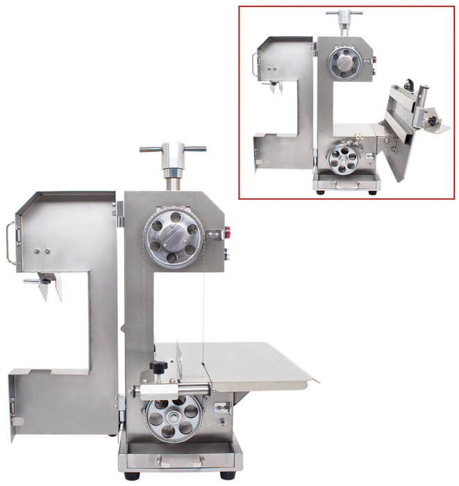 Fierastrau de oase electric 1200 mm din inox, 230V, 0,65kW, BFS120 [8]