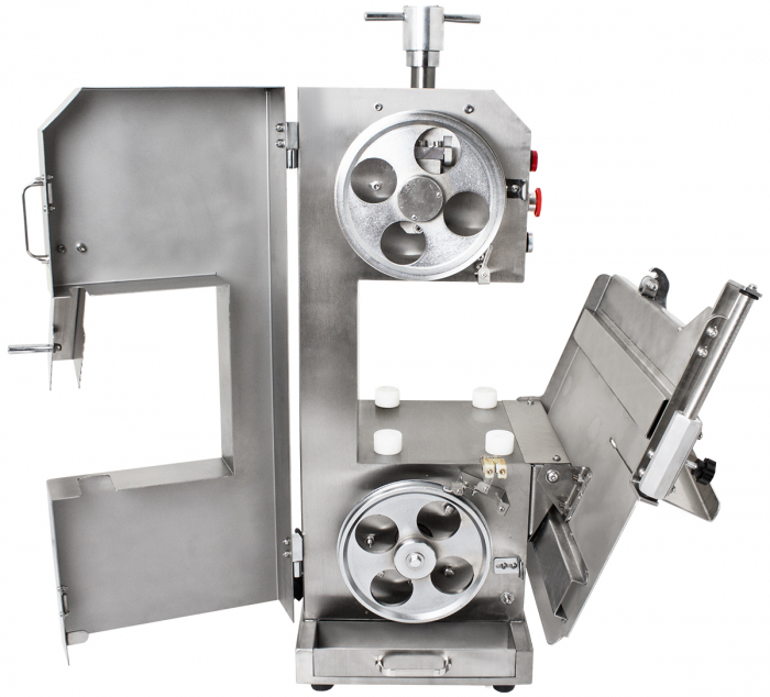 Fierastrau de oase electric 1650 mm din inox cu blat rabatabil, 230V, 1,1kW, BFS165 [7]