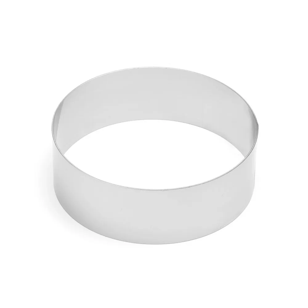Forma rotunda inox patiserie ø180x60mm [1]