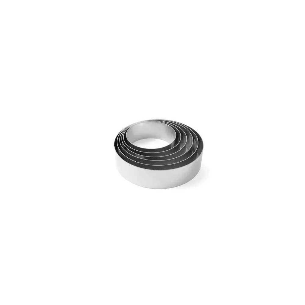 Forma rotunda inox patiserie ø240x60mm [2]
