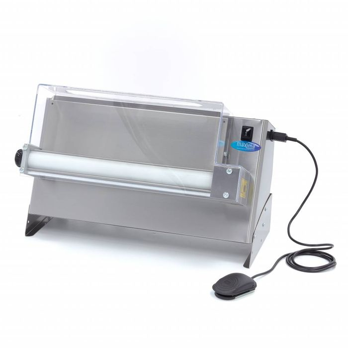 Formator aluat 45cm, rola singura, pedala inclusa, inox [7]