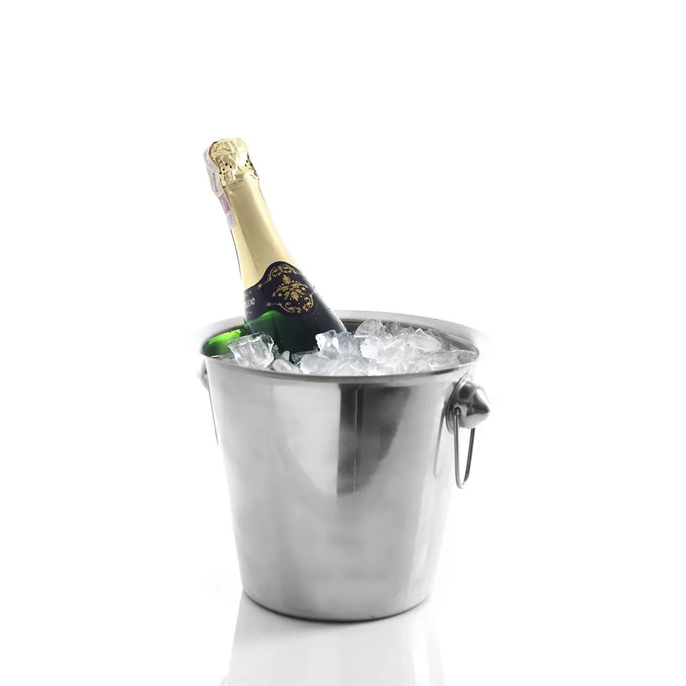 Frapiera inox pentru vin, 3.3 litri, cu manere inel [2]