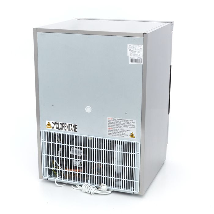 Frigider 200 litri inox cu 3 rafturi reglabile si racire ventilata [4]