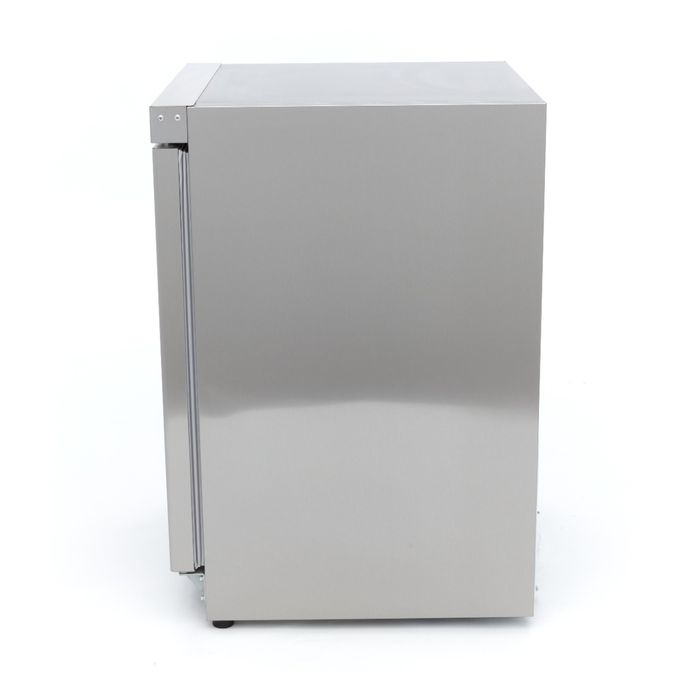 Frigider 200 litri inox cu 3 rafturi reglabile si racire ventilata [5]