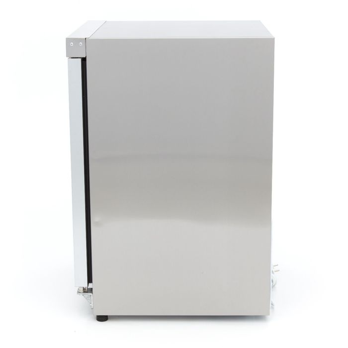 Frigider 200 litri inox cu usa din sticla si racire ventilata [5]