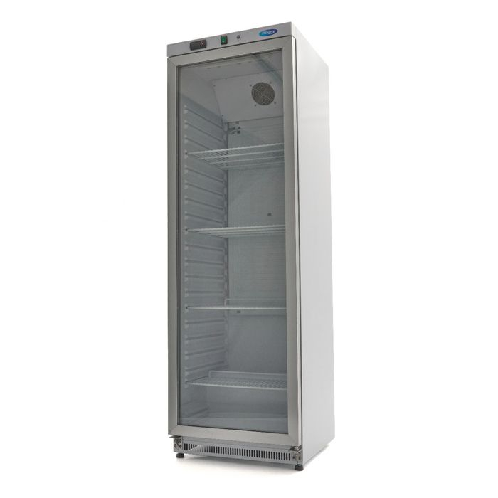 Frigider 400 litri alb cu geam si sistem automat de dezghetare [1]