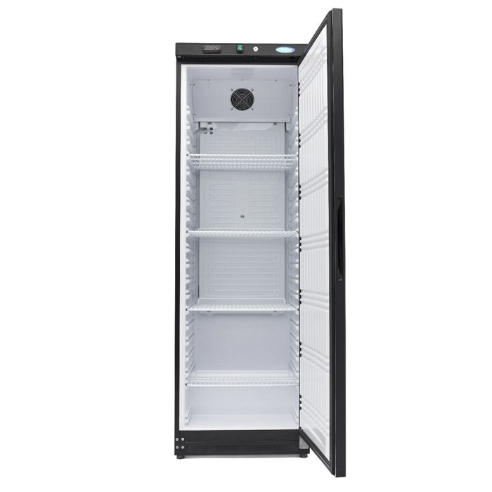 Frigider 400 litri negru cu 4 rafturi reglabile si racire ventilata [3]