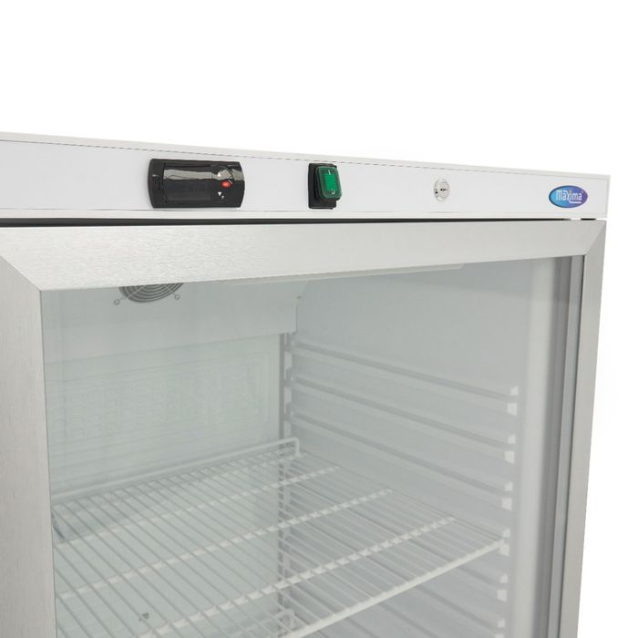 Frigider 600 litri alb cu geam si 4 rafturi reglabile cu control led [2]