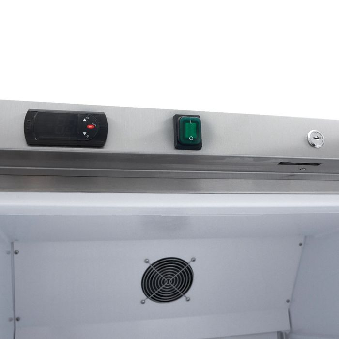 Frigider 600 litri inox cu 4 rafturi si izolatie eficienta 5.3cm [2]