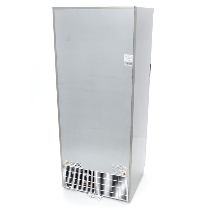 Frigider 600 litri inox cu geam si 3 rafturi gn 2/1 reglabile [4]