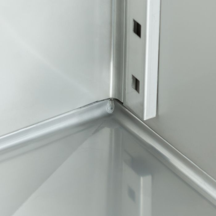 Frigider inox 800 litri cu 6 rafturi reglabile si sistem pe roti [4]