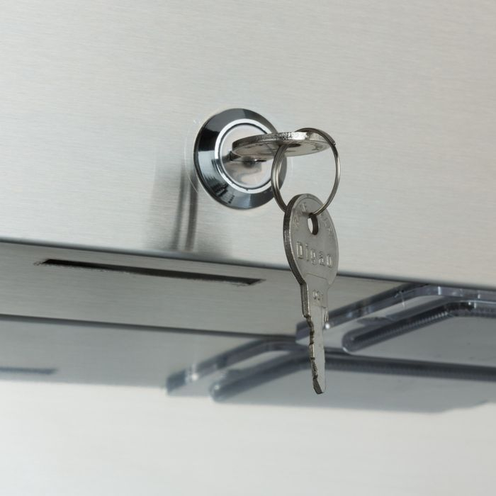 Frigider inox 800 litri cu 6 rafturi reglabile si sistem pe roti [8]
